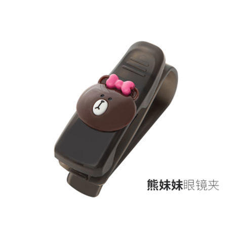 车载太阳眼镜夹车用汽车太阳镜墨镜架创意多功能眼镜架遮阳挡挂式 商品图6