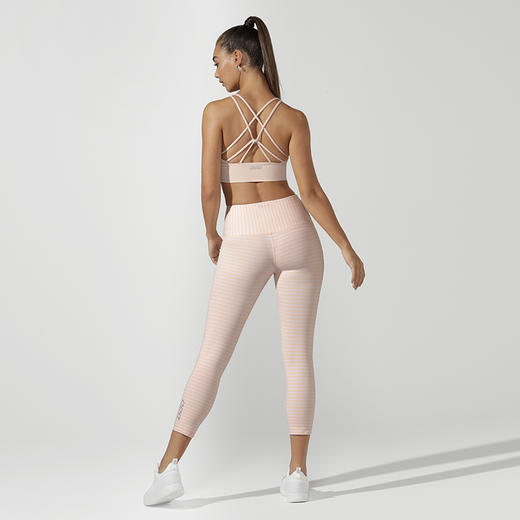 【清仓秒】澳洲Lorna Jane 核心稳定七分紧身裤 VENICE STRIPE 091905（清仓产品，收货7天内支持调货、不退款） 商品图1
