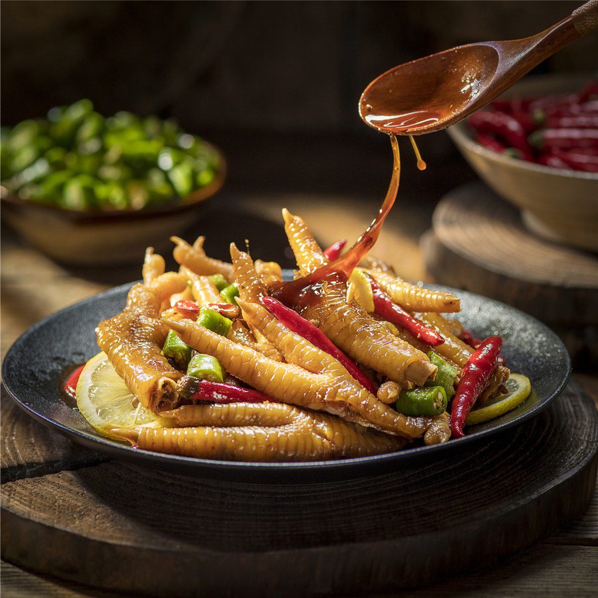 柠檬酱香凤爪 约450克