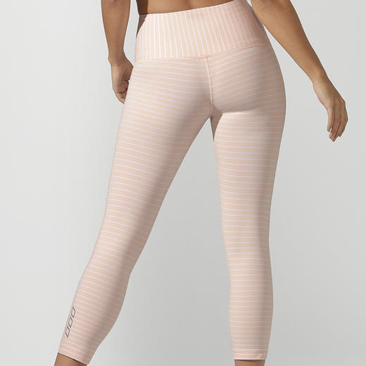 【清仓秒】澳洲Lorna Jane 核心稳定七分紧身裤 VENICE STRIPE 091905（清仓产品，收货7天内支持调货、不退款） 商品图0