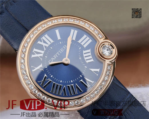 卡地亚BALLON BLANC DE CARTIER系列腕表。这款女士珠宝腕表的最大亮点在于表壳4时位置点缀一颗光华璀璨的钻石，巧妙 商品图6