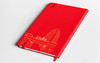 人民网烫金笔记本 人民红 黑色 B5简约皮面 商务笔记本 商品缩略图1