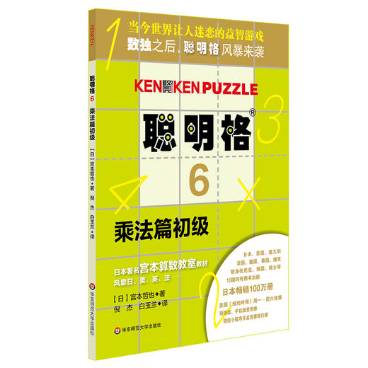 聪明格初级篇共3册 加法+乘法+四则运算 包含四则运算演算心算升级版数独 逻辑思维训练工具 小学段适用5-8岁 商品图3