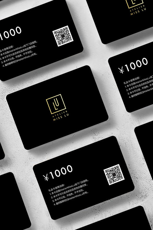 AtelierMissLu / 礼品卡 商品图1