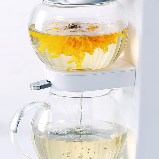 鸣盏 | 沙漏茶饮机 小型全自动加厚玻璃家用煮茶器MZ-1151 商品图1