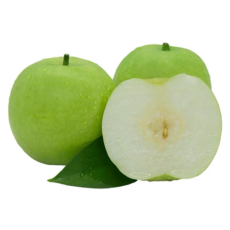 【北京包邮】青青大地 翠玉冰糖梨16斤装(20个左右)果肉雪白 脆甜多汁