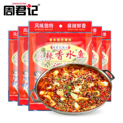 周君记麻辣香水鱼调料400g 商品图3