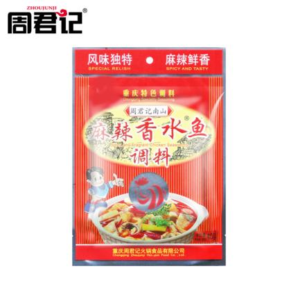 周君记麻辣香水鱼调料400g 商品图1