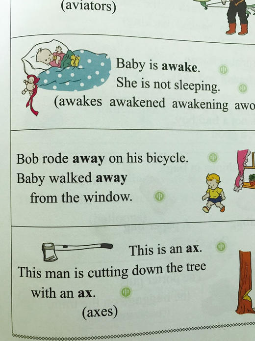 美国儿童标准单词例句手册（可点读） 商品图6