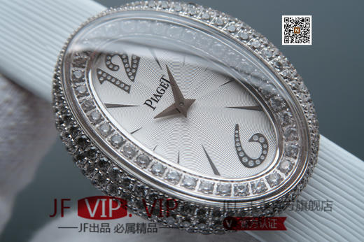 MC伯爵LIMELIGHT系列G0A32099腕表（AISI316L精钢表壳搭配，意大利进口头层沙丁布带，表圈镶嵌天然锆石，搭载瑞士原装石英机芯 商品图2