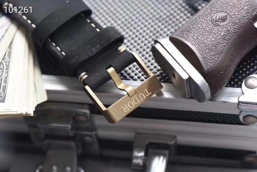 XF帝驼碧湾青铜型－小铜盾（布带款）贝克汉姆同款。全新石板灰表圈表盘，表面 logo，秒线，刻度，光泽立体。“常变常新”复古铝青铜表壳， 商品图4