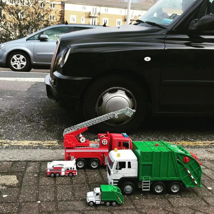 driven recycling truck 垃圾回收车(4岁以上)(7月29日开始发货)