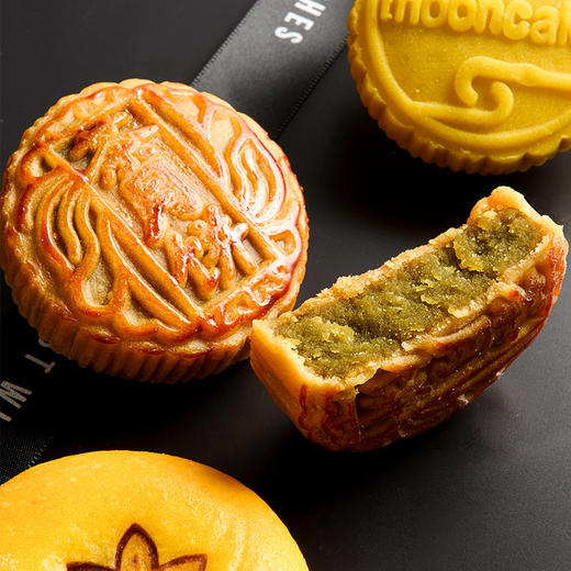 华祥苑茶珍月饼茶韵飘香390g中秋送礼礼盒