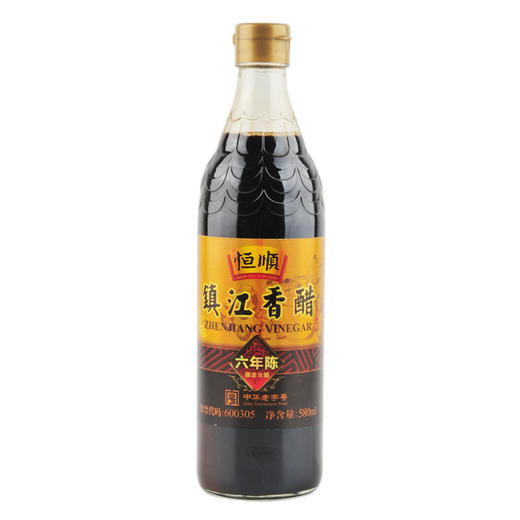 恒顺 六年陈镇江香醋 580ml 商品图0