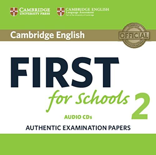 【中商原版】剑桥FCE考试校园版2 真题集：CD音频 英文原版 Cambridge English First for Schools 2 Audio CDs (2) 商品图0