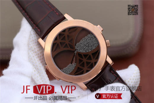 N伯爵ALTIPLANO系列 G0A34175腕表，和原装一样的沙漏自动翻盖，进口石英机芯，43mm直径，蓝宝石镜面，原装表扣，真皮表带，人工蓝宝石，做工精细 商品图1