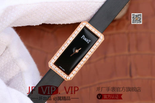 伯爵LIMELIGHT系列G0A39200，原装进口56p石英机芯，表径：15x31毫米，高品质女表。18k电镀白金，镶衬34颗圆形捷克水钻 商品图2