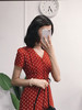 裁缝学苑 AW57V领复古高腰A字裙1:1实物服装纸样剪裁图纸牛皮纸样 商品缩略图1