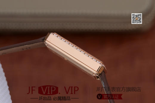 伯爵LIMELIGHT系列G0A39200，原装进口56p石英机芯，表径：15x31毫米，高品质女表。18k电镀白金，镶衬34颗圆形捷克水钻 商品图5