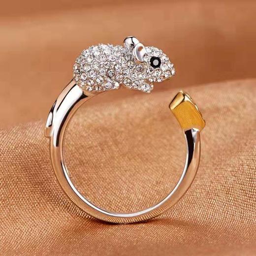 铂金兔环 商品图0