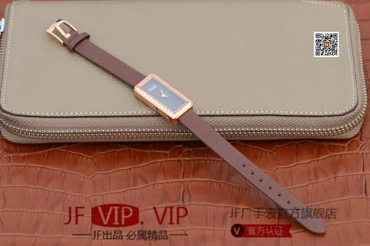 伯爵LIMELIGHT系列G0A39200，原装进口56p石英机芯，表径：15x31毫米，高品质女表。18k电镀白金，镶衬34颗圆形捷克水钻 商品图8