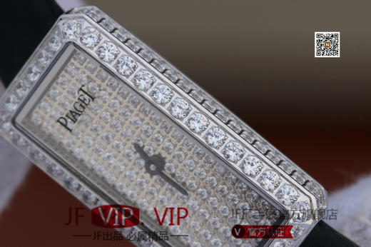 伯爵LIMELIGHT系列G0A39200，原装进口56p石英机芯，表径：15x31毫米，高品质女表。18k电镀玫瑰金表壳，镶衬34颗圆形捷克水钻。 商品图3