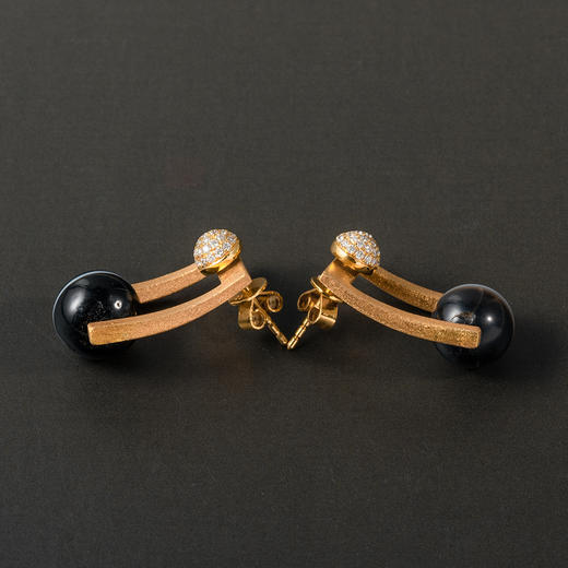 千年一线药师珠“俏摩登”耳环 商品图4