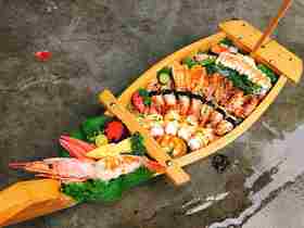 一帆风顺（0.7米长小龙船）（限量）