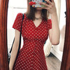 裁缝学苑 AW57V领复古高腰A字裙1:1实物服装纸样剪裁图纸牛皮纸样 商品缩略图2