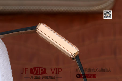 伯爵LIMELIGHT系列G0A39200，原装进口56p石英机芯，表径：15x31毫米，高品质女表。18k电镀白金，镶衬34颗圆形捷克水钻 商品图5