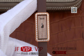 伯爵LIMELIGHT系列G0A39200，原装进口56p石英机芯，表径：15x31毫米，高品质女表。18k电镀玫瑰金表壳，镶衬34颗圆形捷克水钻。