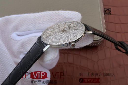 N伯爵ALTIPLANO系列G0A36129。又一次复刻修改 全新面对 更接地气！更好上手！机芯型号：Cal.430P 手动机械机芯  手工镶钻 施华洛世钻 38直径mm 商品图4