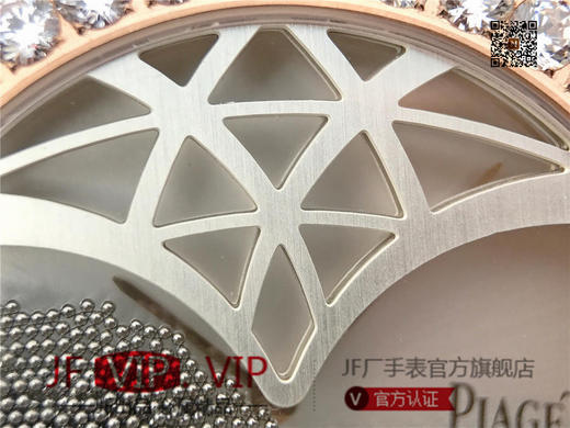 N伯爵ALTIPLANO系列 G0A34175腕表，和原装一样的沙漏自动翻盖，进口石英机芯，43mm直径，蓝宝石镜面，原装表扣，真皮表带，人工蓝宝石，做工精细，四处洋溢着艺术的气息。男士腕表，密底 商品图4