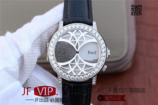 N伯爵ALTIPLANO系列 G0A34175腕表，和原装一样的沙漏自动翻盖，进口石英机芯，43mm直径，蓝宝石镜面，原装表扣，真皮表带，人工蓝宝石，做工精细 商品图0