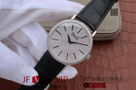 N伯爵ALTIPLANO系列G0A36129。又一次复刻修改 全新面对 更接地气！更好上手！机芯型号：Cal.430P 手动机械机芯  手工镶钻 施华洛世钻 38直径mm 商品图2