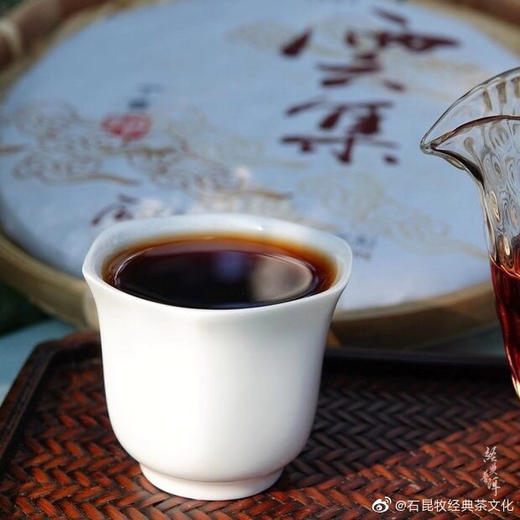 2017年云集熟茶 口粮熟茶 石昆牧老师定制 商品图4