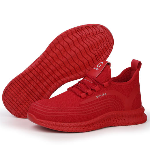 劳保鞋男夏季透气防砸防刺穿休闲舒适防臭鞋安全 商品图5