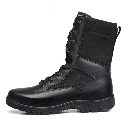 3515强人靴子头层牛皮高帮男靴户外军迷靴凯夫拉防穿刺作战靴 商品图1