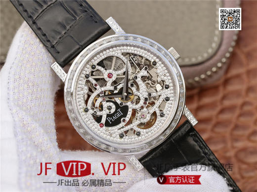 BBR伯爵超薄珠宝镂空腕表.搭配1200S全镂空手动上链机芯，动力储存72小时，研发耗时二年。推出伯爵 Aliplano超薄腕表尺寸为40mm 商品图1