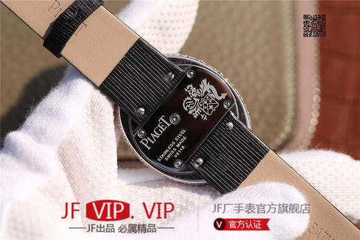 KG伯爵LIMELIGHT系列G0A35096腕表（AISI316L精钢表壳搭配，意大利进口头层沙丁布带，表圈镶嵌天然锆石 商品图7