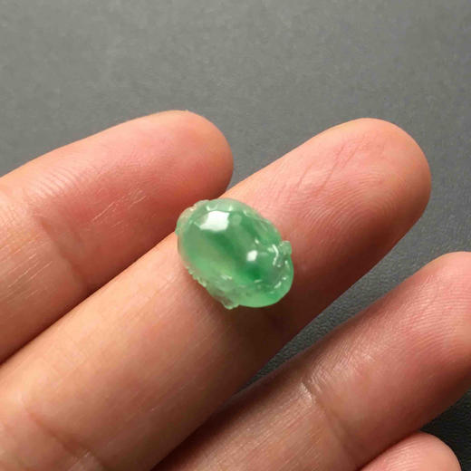 9号高冰种金丝阳绿金蟾 商品图6