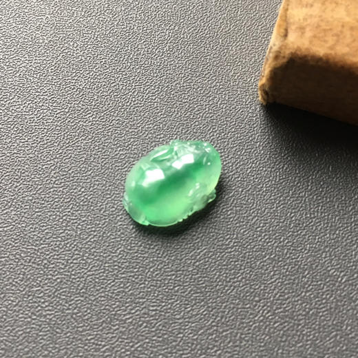 9号高冰种金丝阳绿金蟾 商品图1