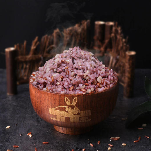 【健康三色粗粮 胚芽减饭】5斤三色糙米五谷杂粮红米黑米糙米糊粗粮 商品图1