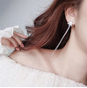 YL-32时尚韩版雪花流苏长款耳坠 商品缩略图2