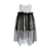 非质量问题不退换~pureshare蓬纱馆 儿童高端礼服公主裙模特走秀演出服洋气连衣裙女-金色黑纱礼服裙 商品缩略图4