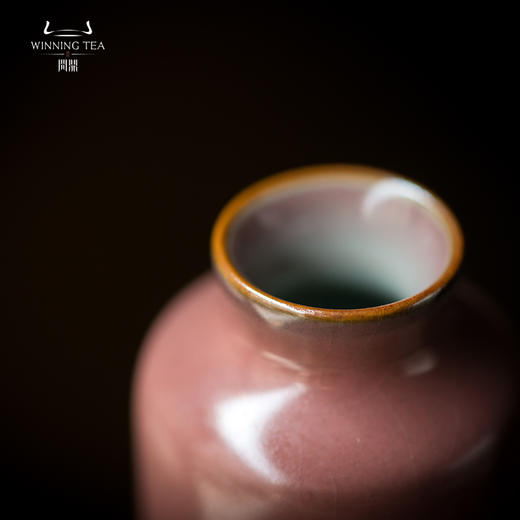 问鼎汝瓷萼红系列君子瓶（缺货） 商品图1