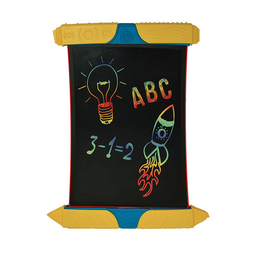 美国BoogieBoard儿童电子手写板彩虹色手绘板Scribble液晶手写板 商品图0