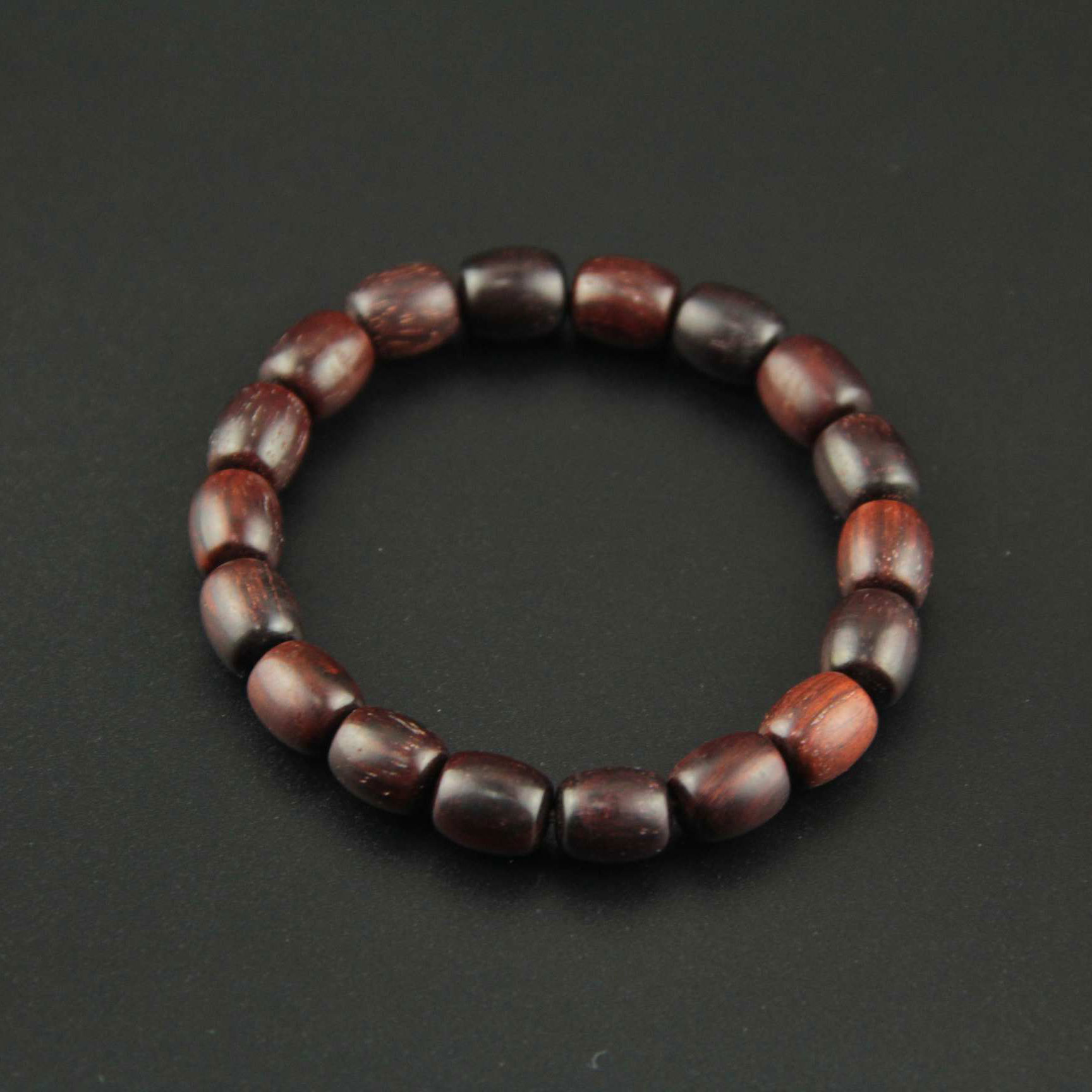 《博物馆》小叶紫檀0.8桶珠手串