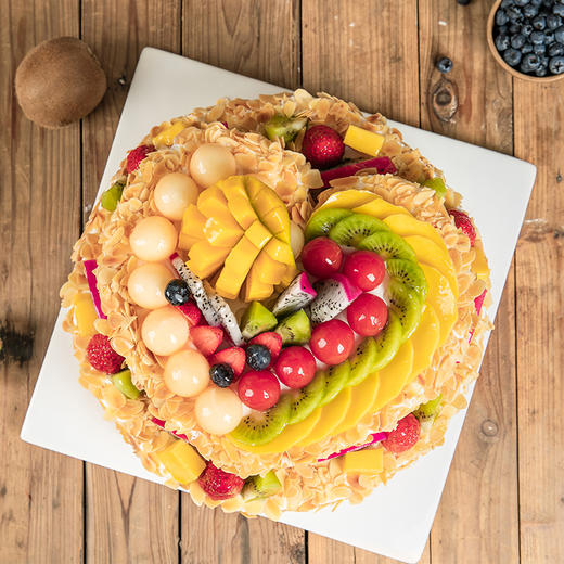 全心全意 杏仁片与鲜果的碰撞 | 幸福西饼 商品图1