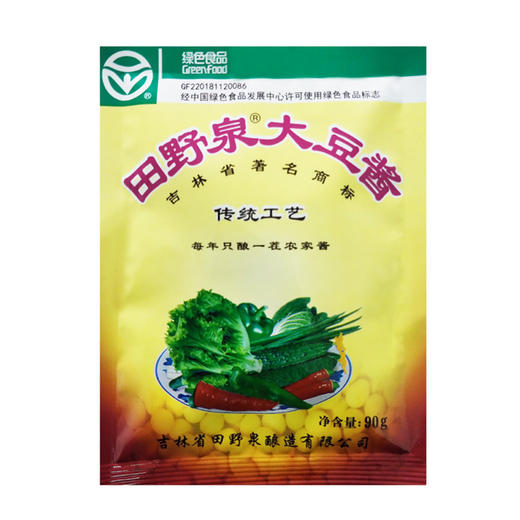 田野泉大豆酱90g袋